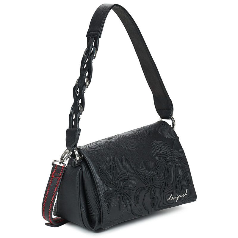 Desigual Sac &agrave; bandouli&egrave;re MIRENIS NARON MINI FLAP noir pour femme - 2