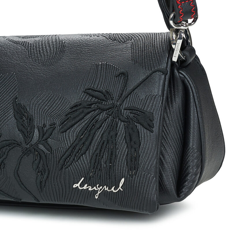 Desigual Sac &agrave; bandouli&egrave;re MIRENIS NARON MINI FLAP noir pour femme - 4