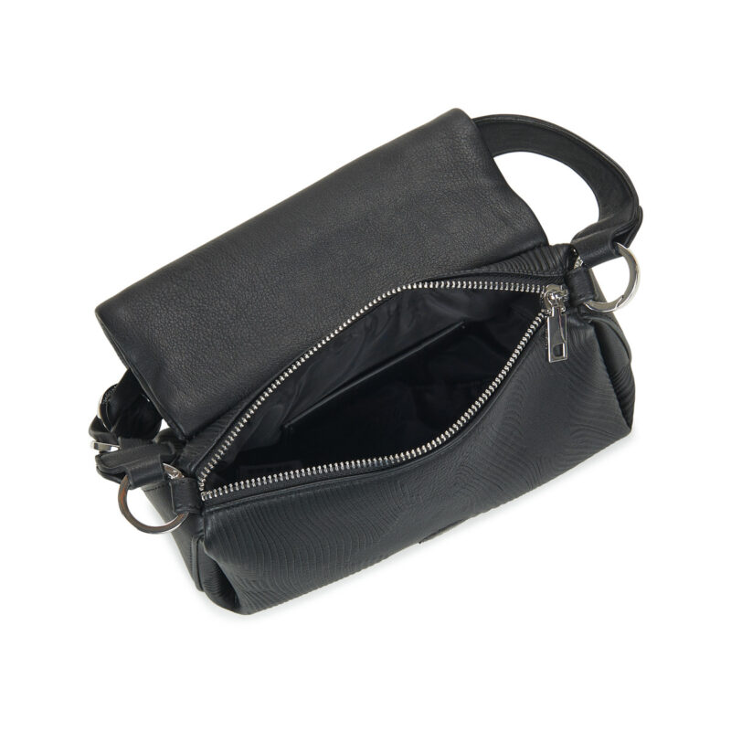 Desigual Sac &agrave; bandouli&egrave;re MIRENIS NARON MINI FLAP noir pour femme - 5