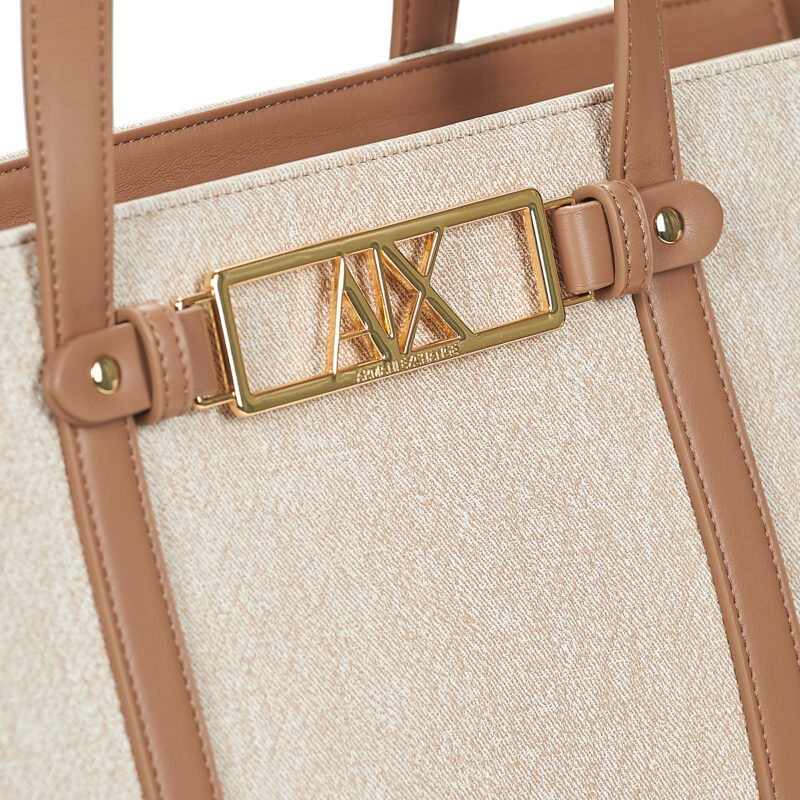Armani Exchange XW002608 Beige Bolsas de hombro Mujer - 4