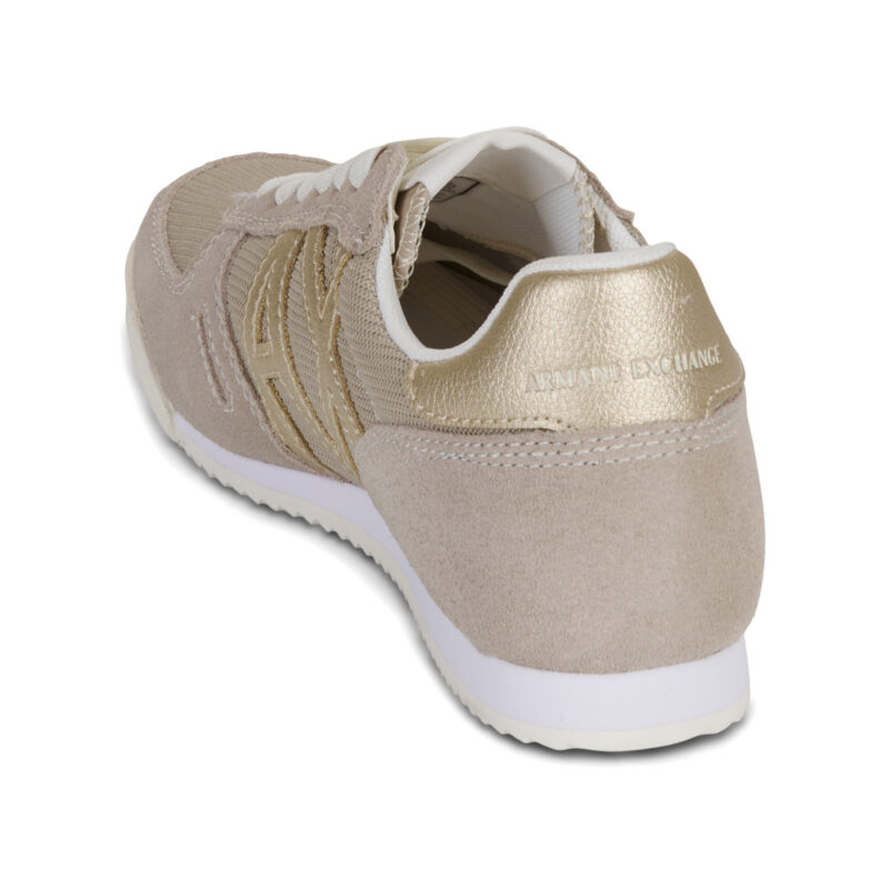Armani Exchange XW002794 Beige Sneakers basse Donna - 5