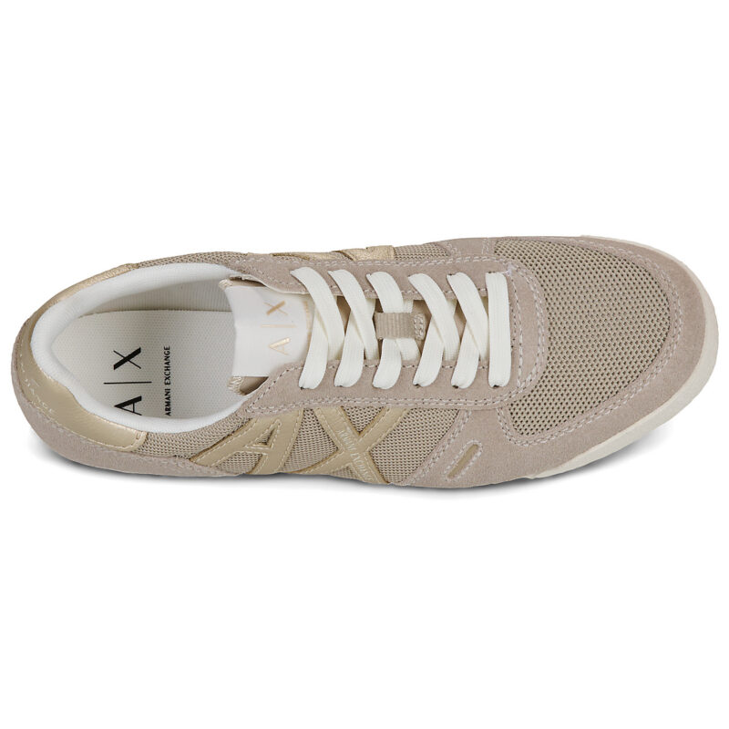 Armani Exchange XW002794 Beige Sneakers basse Donna - 6