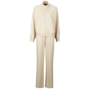 Tuta  Emporio Armani EA7  TRAIN TRACKSUITS W LOGO SERIES TAPE  Beige -   Tuta Donna
