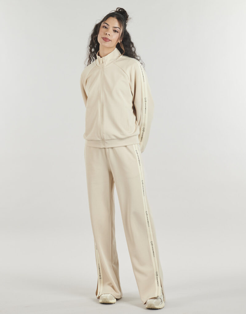 Tuta Emporio Armani EA7 TRAIN TRACKSUITS W LOGO SERIES TAPE Beige Tuta Donna - 2