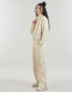 Tuta Emporio Armani EA7 TRAIN TRACKSUITS W LOGO SERIES TAPE Beige Tuta Donna - 3