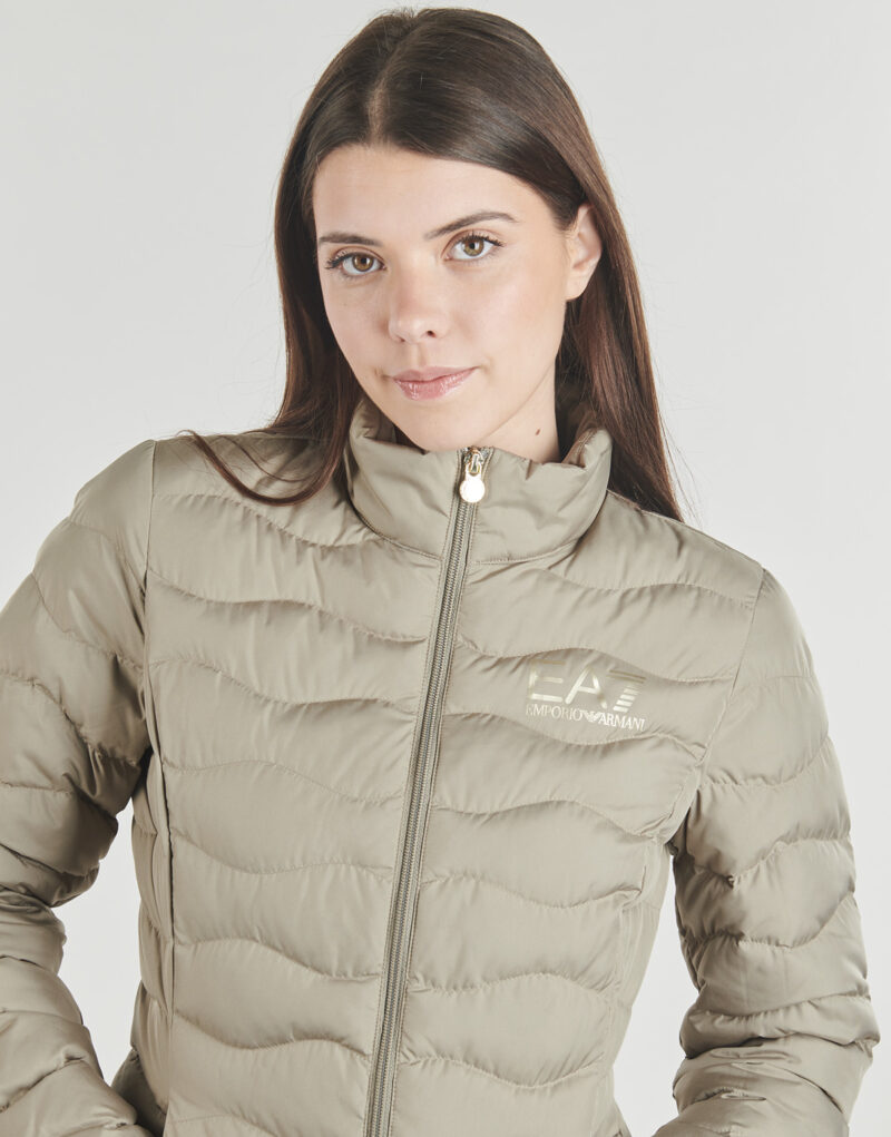Daunenjacke Emporio Armani EA7 CORE LADY JACKET Beige Piumini Donna - 5