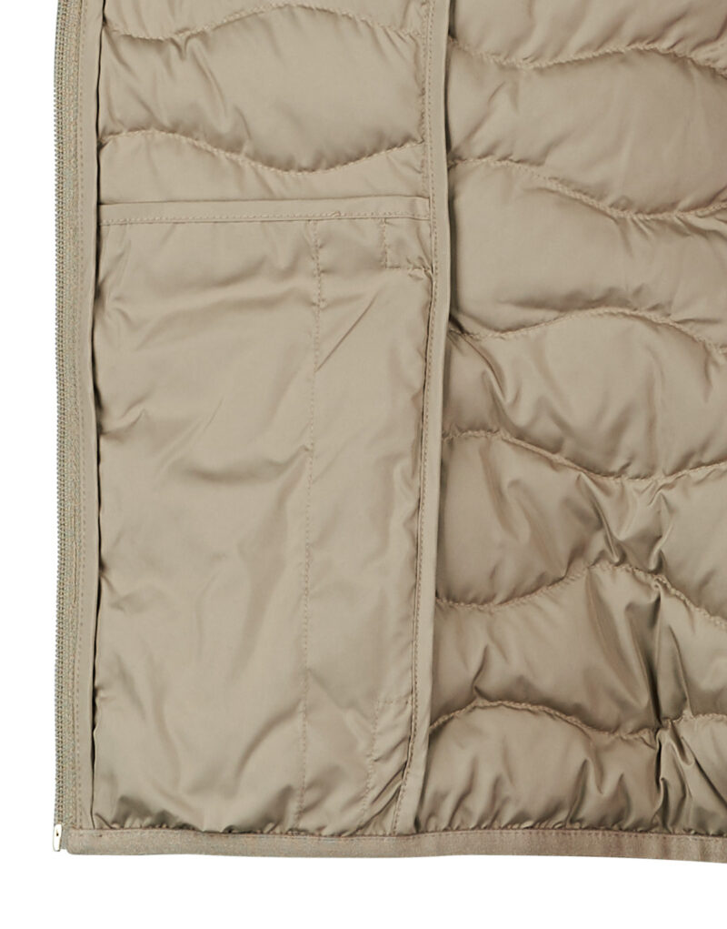 Daunenjacke Emporio Armani EA7 CORE LADY JACKET Beige Piumini Donna - 7