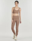 Strumpfhose Emporio Armani EA7 FULLNESS VIGOR7 ACTIVE LEGGINGS Braune Damenstrumpfhose - 2