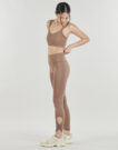 Strumpfhose Emporio Armani EA7 FULLNESS VIGOR7 ACTIVE LEGGINGS Braune Damenstrumpfhose - 3