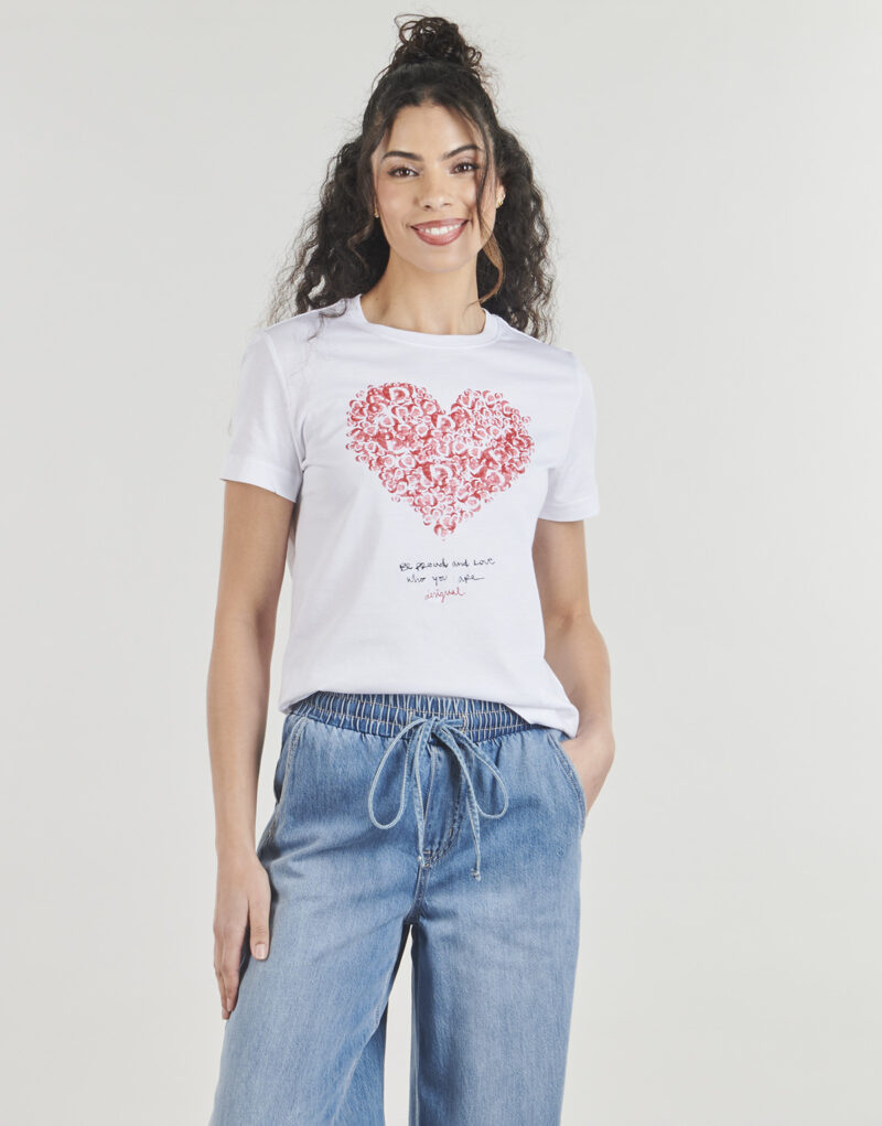 T-shirt Desigual COR Bianco T-shirt maniche corte Donna - 2