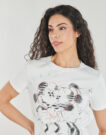 T-shirt Desigual CORE MICKEY Bianco T-shirt maniche corte Donna - 5