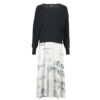 Robe Desigual MORISOT Blanche Robes Longues Femme
