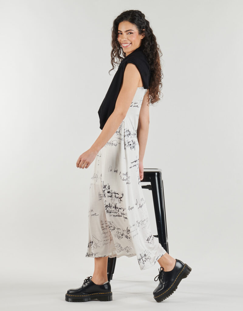 Abito Desigual MORISOT Bianco Abiti Lunghi Donna - 3