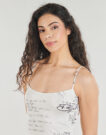 Abito Desigual MORISOT Bianco Abiti Lunghi Donna - 5