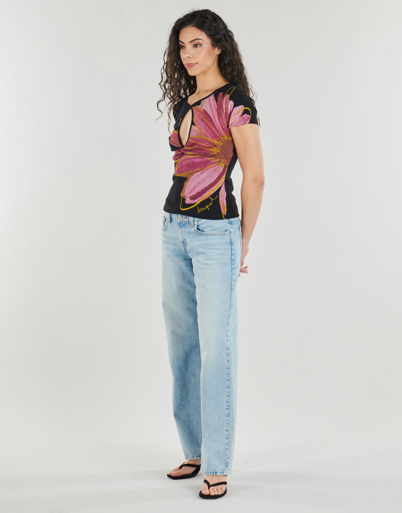 T-shirt Desigual DUBLIN Multicolore T-shirt maniche corte Donna - 3