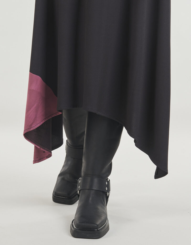 Abito Desigual VIRGINIA Nero Abiti Lunghi Donna - 5