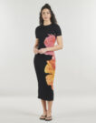 Abito Desigual MONTANA Nero Abiti Lunghi Donna - 2