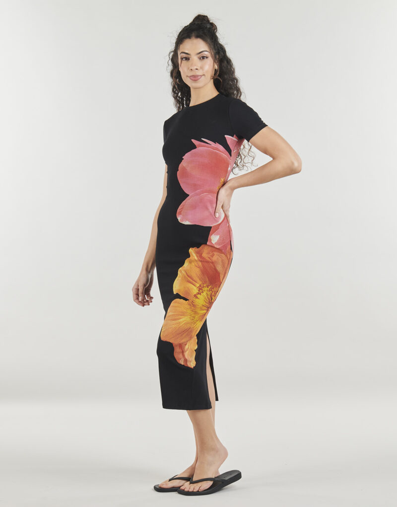 Abito Desigual MONTANA Nero Abiti Lunghi Donna - 3