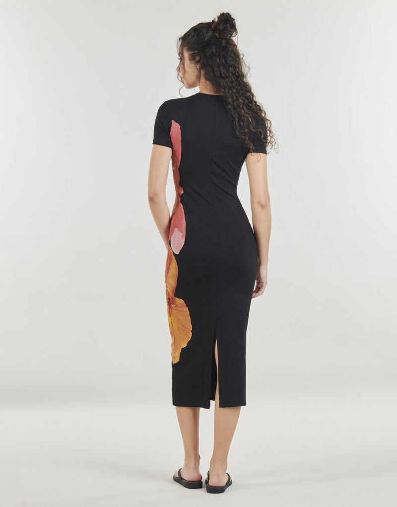 Abito Desigual MONTANA Nero Abiti Lunghi Donna - 4