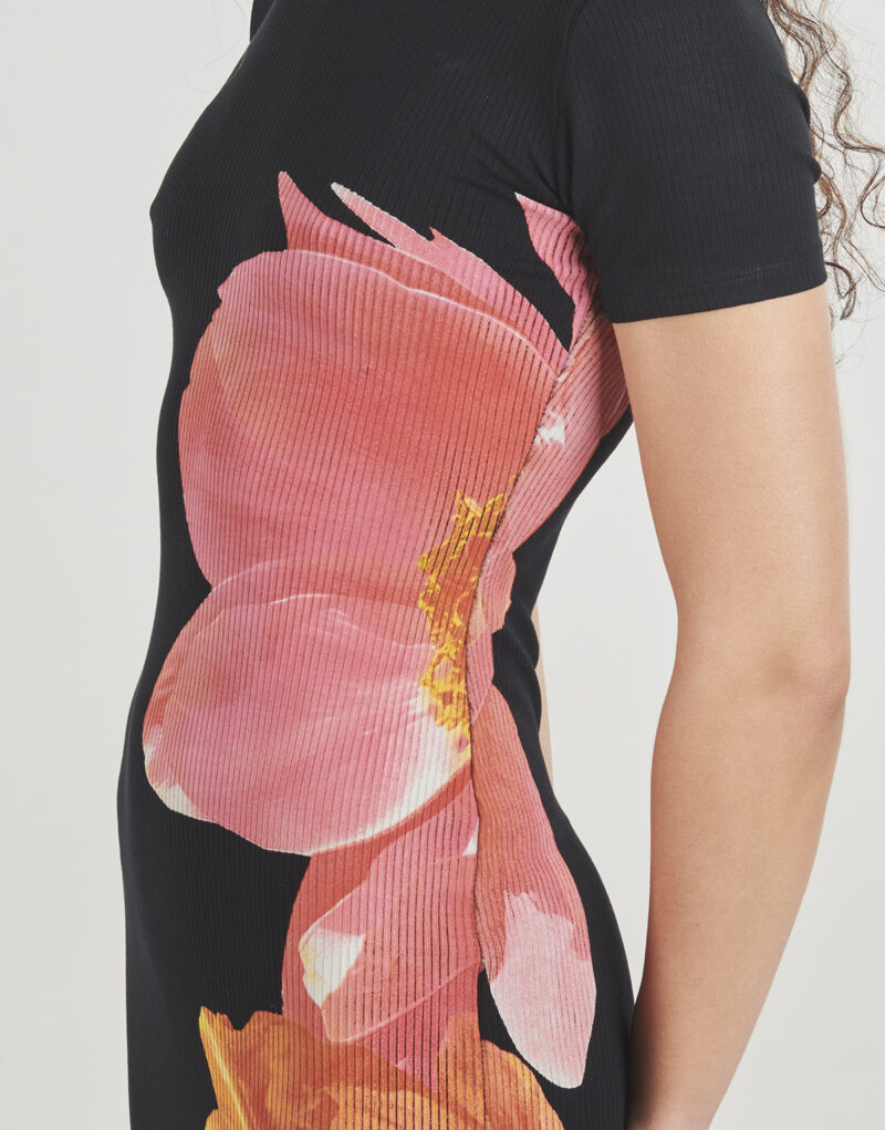 Abito Desigual MONTANA Nero Abiti Lunghi Donna - 5