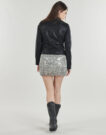 Giacca in pelle Desigual DANNY Nero Giacche in pelle Donna - 4