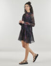 Abito corto Desigual LINA Viola Abiti corti Donna - 3