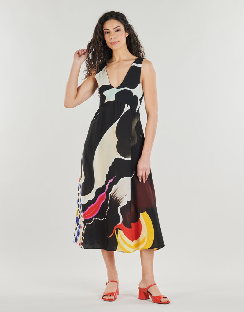 Abito Desigual JAPAN OPART LACROIX Multicolore Abiti Lunghi Donna - 2