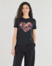 T-shirt Desigual TIGER COR Nero T-shirt maniche corte Donna - 2