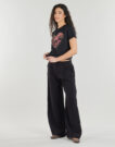 T-shirt Desigual TIGER COR Nero T-shirt maniche corte Donna - 3