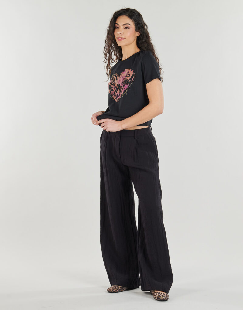 T-shirt Desigual TIGER COR Nero T-shirt maniche corte Donna - 3