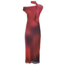 Abito Desigual MAINE Rosso Abiti Lunghi Donna - 1