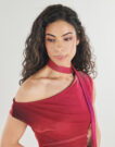 Abito Desigual MAINE Rosso Abiti Lunghi Donna - 5