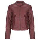Giacca in pelle Desigual ARIEL Bordeaux Giacche in pelle Donna - 1