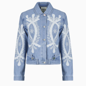 Giacca in jeans  Desigual  BORDER  Blu -   Giacche in jeans Donna