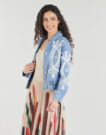 Giacca in jeans Desigual BORDER Blu Giacche in jeans Donna - 2