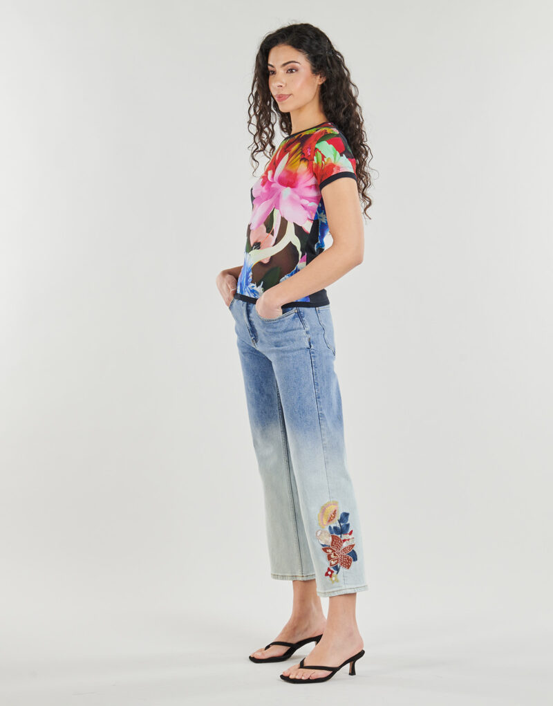 Jeans Flare  Desigual  COCOL  Blu -  Jeans Flare Donna - 3