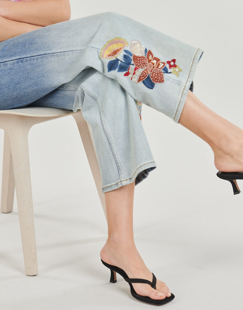 Jeans Flare  Desigual  COCOL  Blu -  Jeans Flare Donna - 5