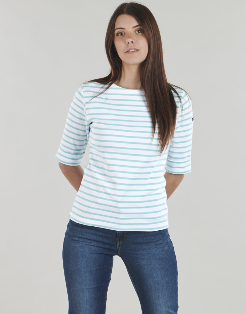 Long-sleeved T-shirts Armor Lux CANCALE Blu T-shirts a maniche lunghe Donna - 2