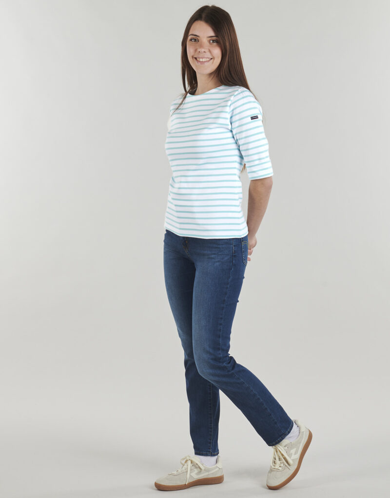 Long-sleeved T-shirts Armor Lux CANCALE Blu T-shirts a maniche lunghe Donna - 3