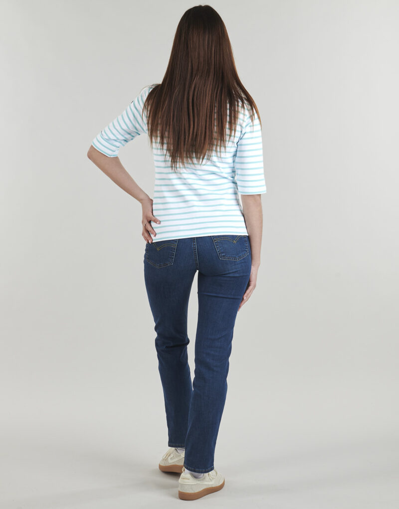 Long-sleeved T-shirts Armor Lux CANCALE Blu T-shirts a maniche lunghe Donna - 4