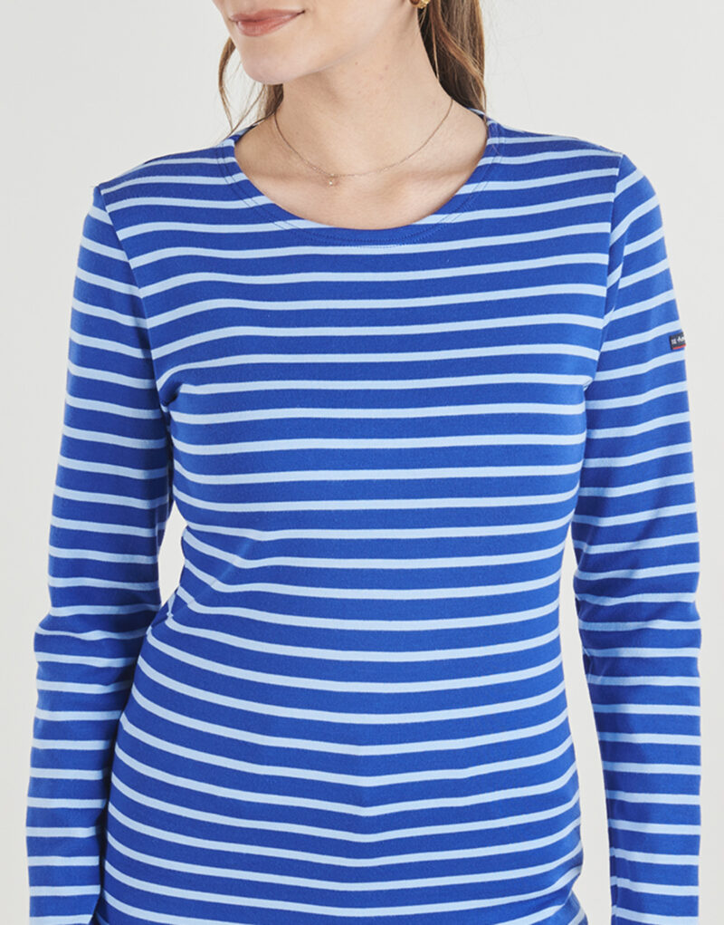 Long-sleeved T-shirts Armor Lux LESCONIL Marine Women's Long-Sleeved T-Shirts - 5