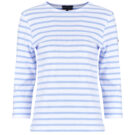 Long-sleeved T-shirts Armor Lux BADRA Blue Women's Long Sleeve T-Shirts - 1