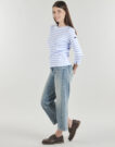 Long-sleeved T-shirts Armor Lux BADRA Blue Women's Long Sleeve T-Shirts - 3