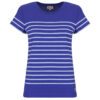 Armor Lux MARINIERE MC Blue Short Sleeve T-shirt Women