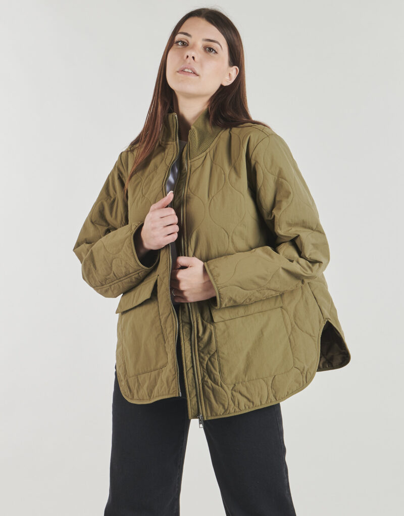 Jacke JDY JDYRAYA QUILT OVERSIZE Khaki Damenjacken - 2