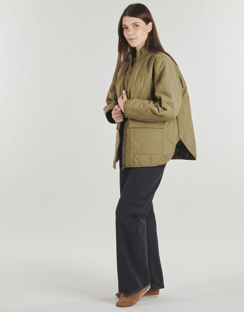 Jacke JDY JDYRAYA QUILT OVERSIZE Khaki Damenjacken - 3