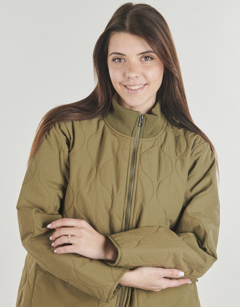 Jacke JDY JDYRAYA QUILT OVERSIZE Khaki Damenjacken - 5