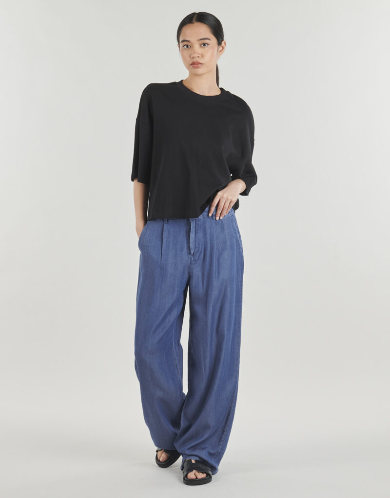 Flare Jeans JDY JDYJASPER HW WIDE PANT Blue Flare Jeans Woman - 2