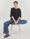 Flare Jeans JDY JDYJASPER HW WIDE PANT Blue Flare Jeans Woman - 5