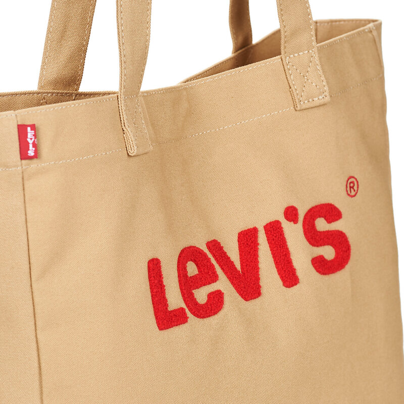 Levis EVERYDAY GRAPHIC TOTE Beige Borse Shopping Donna - 4